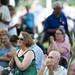 Audience members applaud after listening to music in "the Grove" at Top of the Park on Sunday, July 7. Daniel Brenner I AnnArbor.com